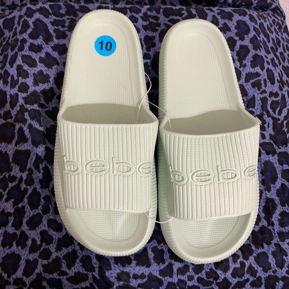 Bebe Malaga slides!! NWT